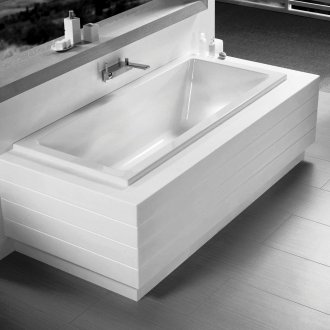 Правоъгълна вана с параван