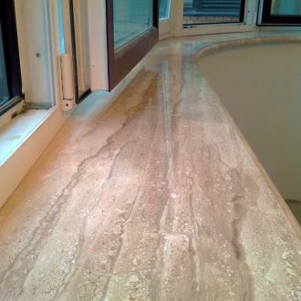 Перваз от кварцов агломерат