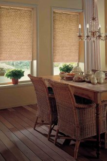 Фантастични плетени завеси за кухнята