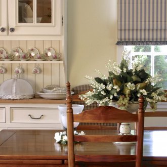 Прованс завеси с ресни