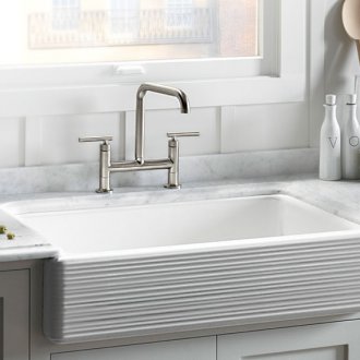 Керамична текстурирана мивка