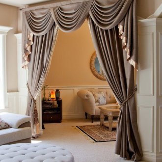 Класически памучни завеси