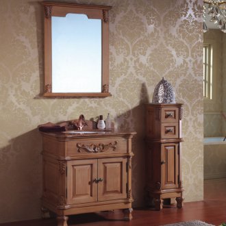 Solid wood cabinet