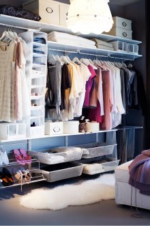 Организация на съблекалня в детска стая