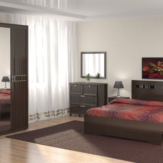 Perabot Wenge untuk bilik tidur