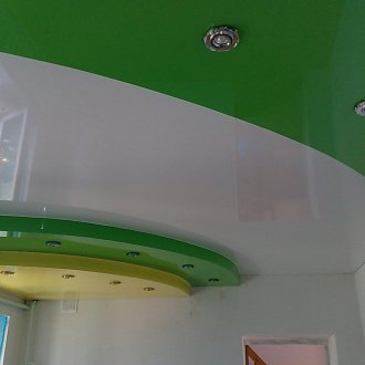 Green Drywall Ceiling