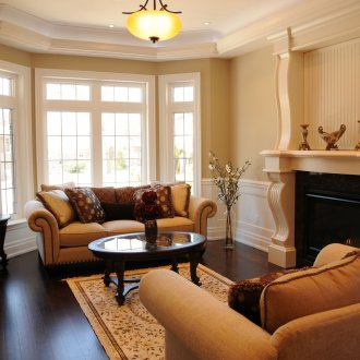 Дизайн на дневна с прозорец