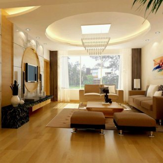 Гипс кръгъл таван