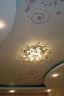 Гипсов таван с шарка