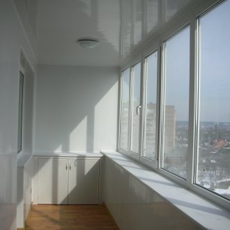 Пластмасов перваз на лоджията