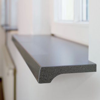 Пластмасов прозоречен перваз за метал