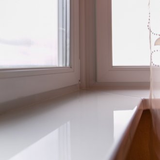 PVC перваза на прозореца