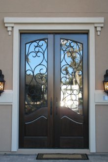 Прованс на дървени врати