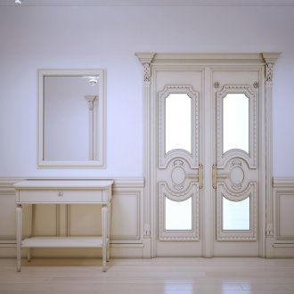 Люлееща се врата в стил Прованс