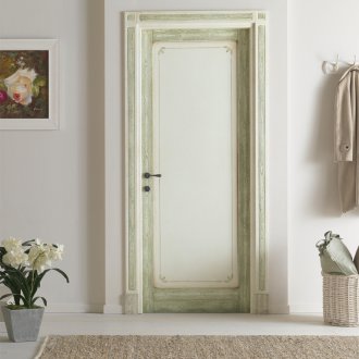 Рисувана врата в стил Прованс