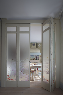 Прованс сгъваема врата