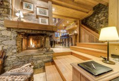 English-style living room in the country