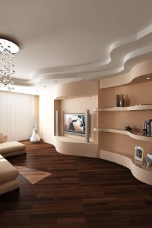 ТВ ниша в хола