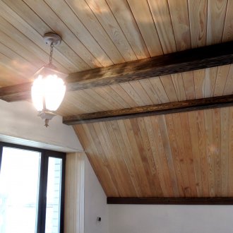 Таван за облицовка от смърч