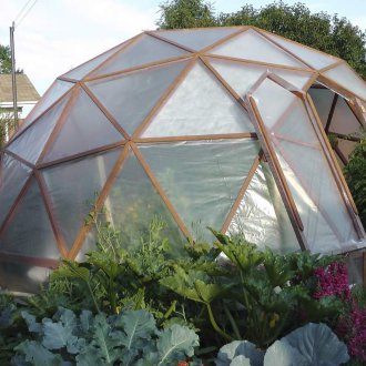 Кръгло парниково отопление