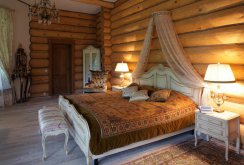 Canopy over the bed in feng shui