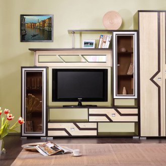 Венге и бреза за всекидневна