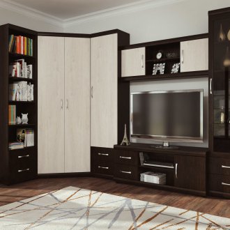 Шкаф Венге в хола