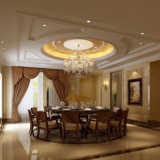 Таван в класически стил в трапезарията