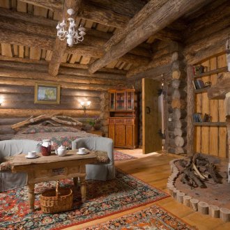 Таван от селски дъски