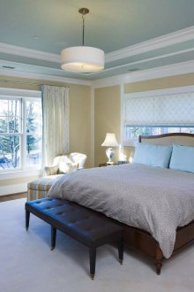 Дуплекс син таван