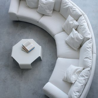 Минимализъм кръгъл диван