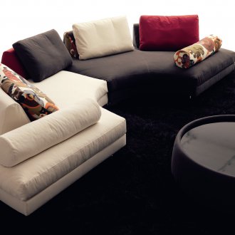 Кръгъл модулен диван