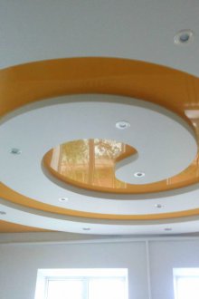 Таван с кръгла форма