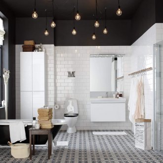 Таван за баня в стил лофт