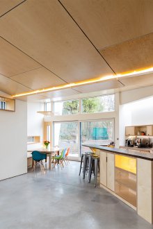 Лампи от таван от шперплат