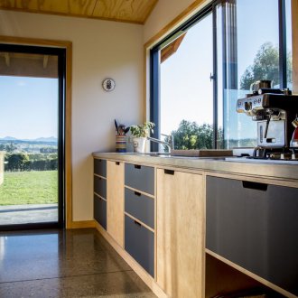 Шперплат текстуриран таван