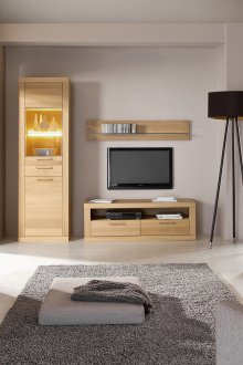 Dresser in the living room made of wood