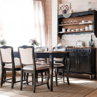 Dresser in the style of Provence in the living room