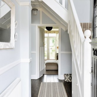 Класическо синьо антре