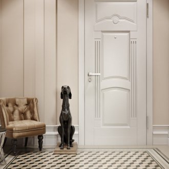 Фотьойл в класически коридор