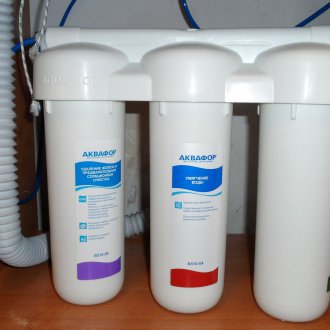 Керамичен филтър под мивката