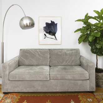 Диван от кадифе