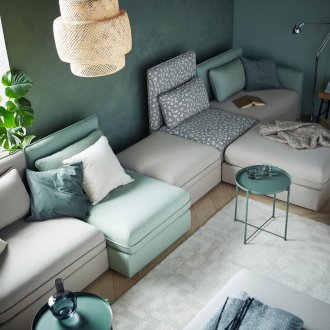 Подплътен модулен диван