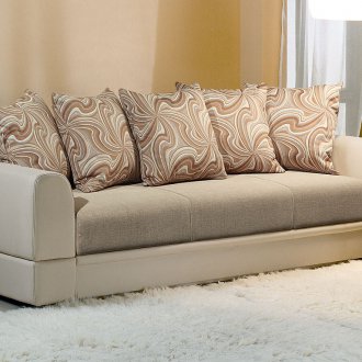 Текстилен диван за мека мебел