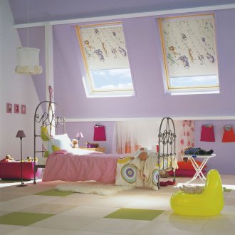 Касетни завеси в детската стая