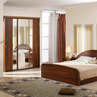 Katil MDF Walnut