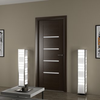 Ламинирана врата в хола