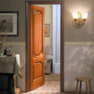 Ламинирана врата в интериора