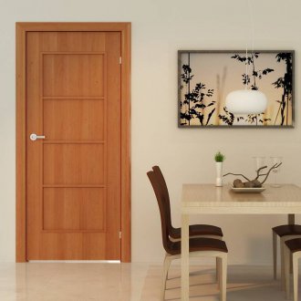 Ламинирана врата на трапезарията