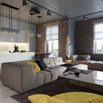 Бетонно таванно осветление